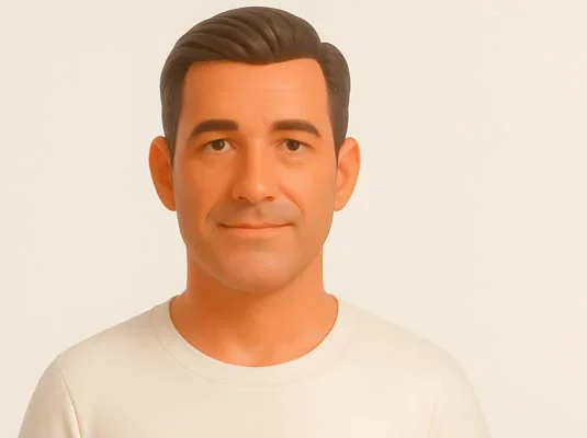 Avatar 3D di Fabrizio, membro del team