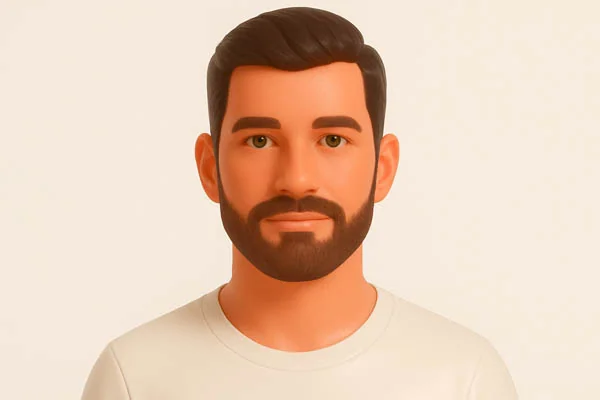 team_federico Avatar 3D di Federico, membro del team